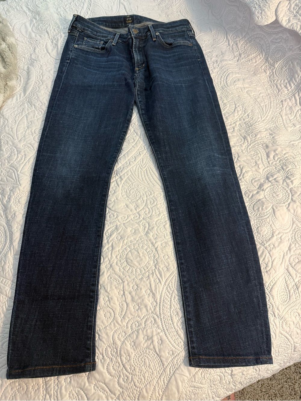 Citizens Of Humanity Dark Indigo Straight Jeans